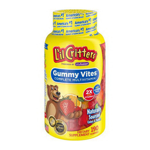 Lil Critters Gummy Vites, Complete Multivitamin Formula - 190 Ea